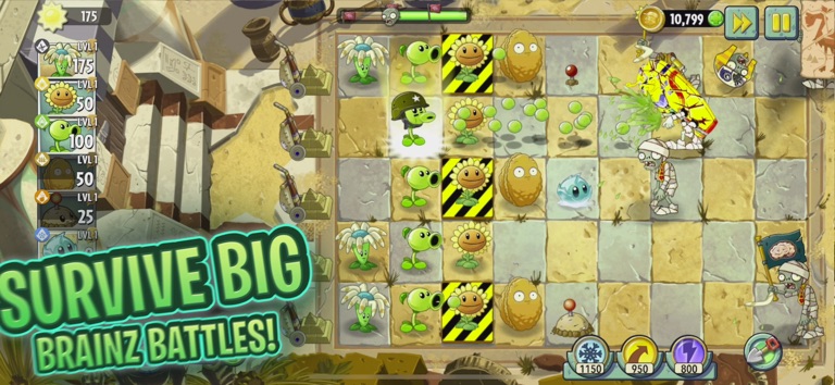 Plants vs. Zombies™ 2 для iOS — официальный трейлер