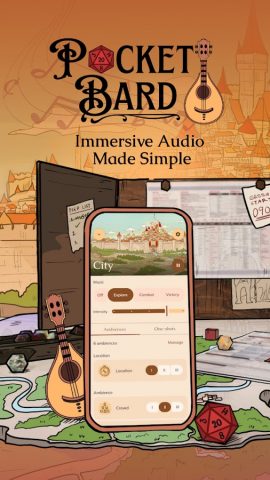 Pocket Bard для Android — скриншот 1