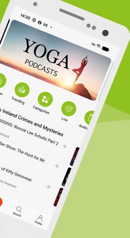 Podcast Player App — Podbean для Android — скриншот 2