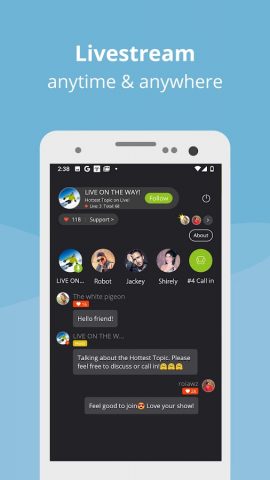 Podcast Player App — Podbean для Android — скриншот 3