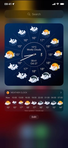 Погода & Часы Виджет для iOS — официальный трейлер