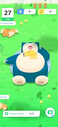 Pokémon Sleep для iOS — официальный трейлер