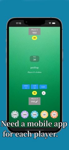 Poker Chips Anywhere для iOS — скриншот 4