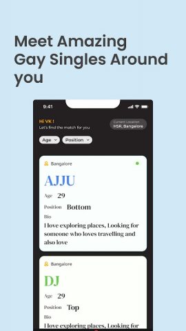 Polo App – Gay Dating (गे) для Android — скриншот 1