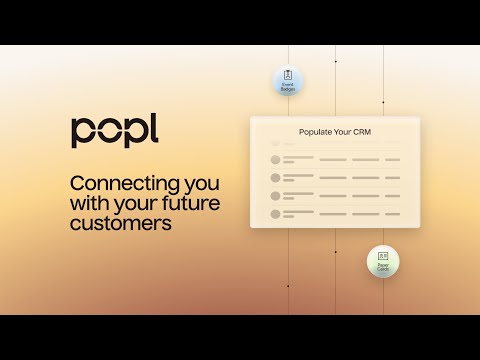 Popl: AI Lead Capture для Android — официальный трейлер