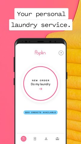 Poplin: Laundry Service для Android — скриншот 2
