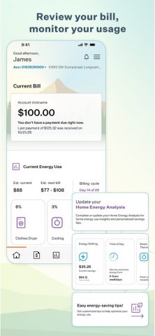 Portland General Electric для iOS — скриншот 1