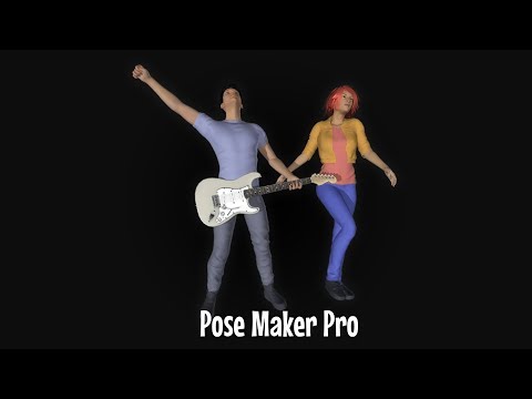 Pose Maker Pro — Art poser app для Android — официальный трейлер