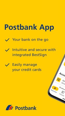 Postbank для Android — скриншот 1