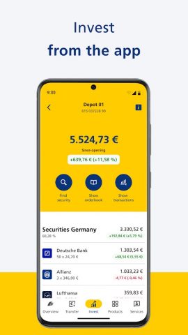 Postbank для Android — скриншот 5