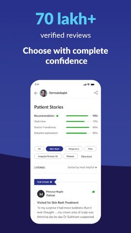 Practo: Doctor Appointment App для Android — скриншот 3