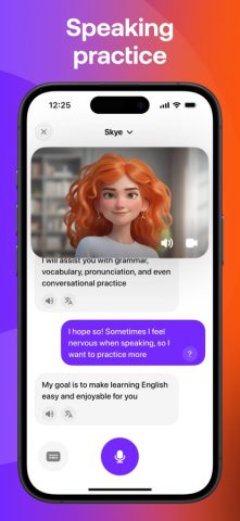 Praktika – AI Language Tutor для iOS — скриншот 3