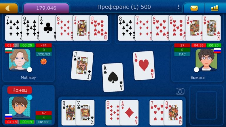 Преферанс LiveGames онлайн для Android — скриншот 5