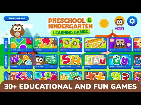 Preschool & Kindergarten Games для Android — официальный трейлер