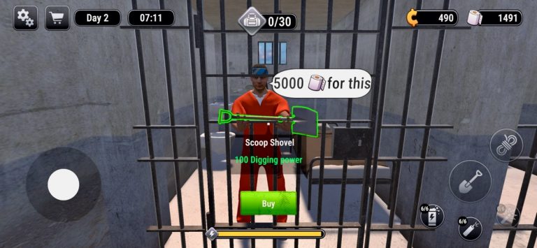 Prison Escape Simulator 3D для iOS — скриншот 4