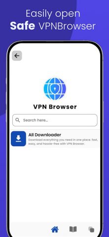 Private VPN  : Secure Browser для Android — скриншот 4