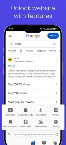 Private VPN  : Secure Browser для Android — скриншот 5