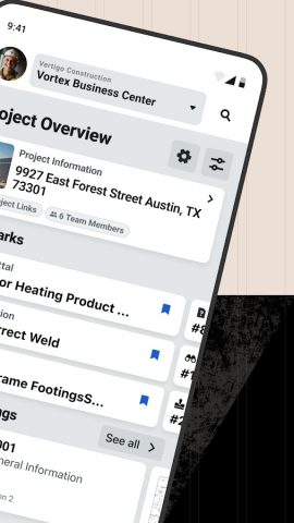 Procore для Android — скриншот 2
