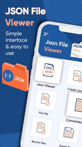 Просмотрщик файлов Json для Android — скриншот 1