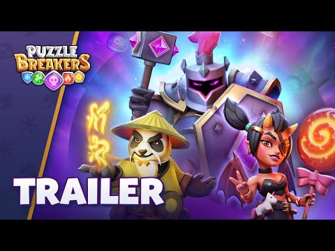 Puzzle Breakers: Champions War для Android — официальный трейлер