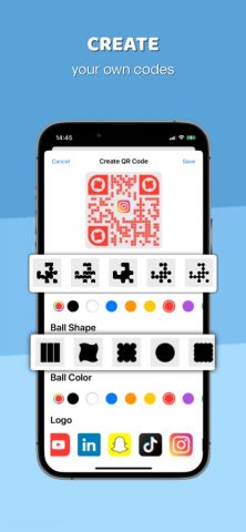 QR Code Maker для iOS — скриншот 2