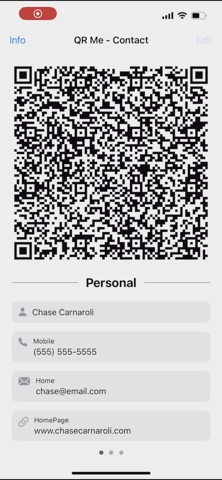 QR Me — Contact для iOS — официальный трейлер