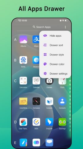 Quick Launcher for Android 16 для Android — скриншот 3