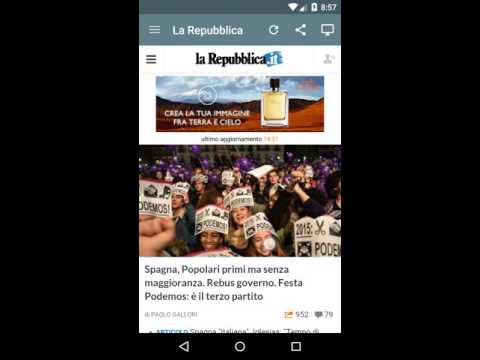 Quotidiani Italiani для Android — официальный трейлер
