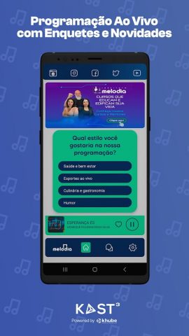 Rádio Melodia Oficial -FM 97,5 для Android — скриншот 2