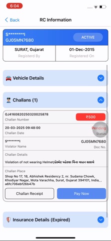 RTO — eChallan, Vehicle info для iOS — официальный трейлер