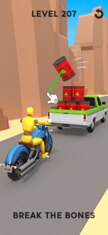 Ragdoll Games — Kick & Break для iOS — скриншот 2