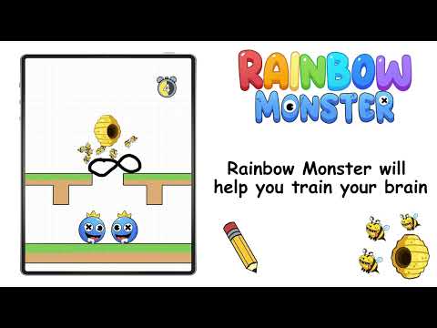Rainbow Monster: Draw To Save для Android — официальный трейлер