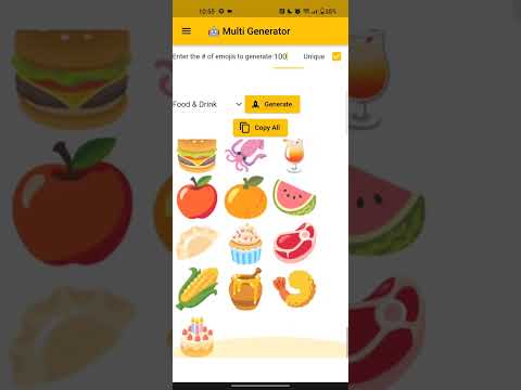 Random Emoji Generator для Android — официальный трейлер