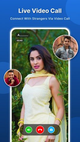 Random Live Video Chat Girl для Android — скриншот 2