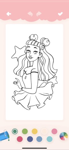 Раскраска Маленькая принцесса для iOS — официальный трейлер