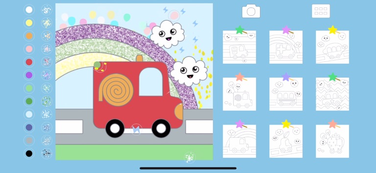 Раскраска Машины Дети для iOS — официальный трейлер