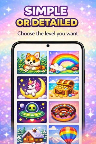 Раскраска по Номерам Pix Draw для Android — скриншот 2