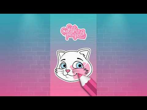 Раскраски Кошки для Android — официальный трейлер