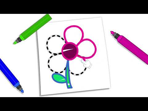 Раскраски для детей: Раскраска для Android — официальный трейлер