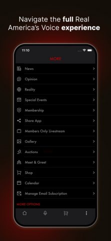 Real America’s Voice News для iOS — скриншот 4