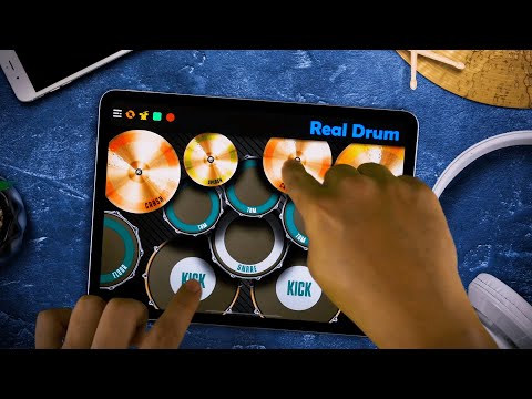 Real Drum электронные барабаны для Android — официальный трейлер