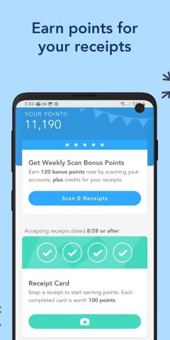 Receipt Pal: Scan for Rewards для Android — скриншот 2