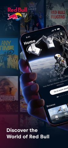 Red Bull TV для iOS — скриншот 1