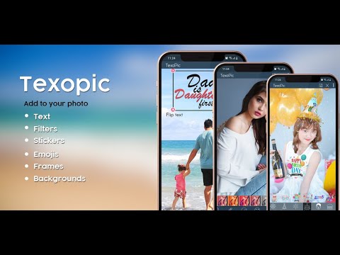 Редактор текста фото для Android — официальный трейлер