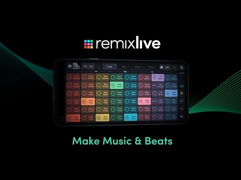 Remixlive — Make Music & Beats — официальный трейлер