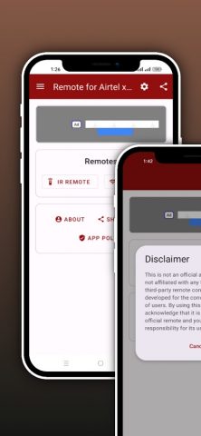 Remote for Airtel xstream box для Android — скриншот 1