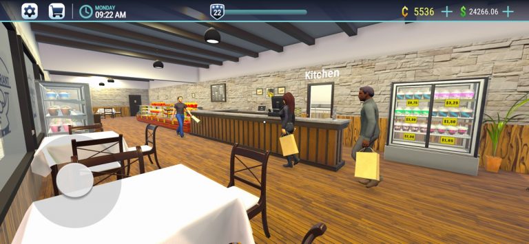 Restaurant Simulator 3D Bar для iOS — скриншот 3