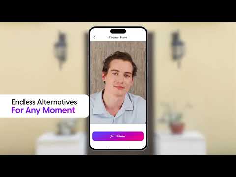 Retake AI: Face & Photo Editor для Android — официальный трейлер