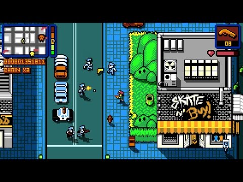Retro City Rampage DX для Android — официальный трейлер