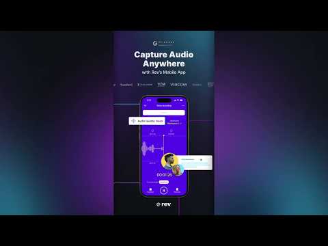 Rev: Record & Transcribe для Android — официальный трейлер